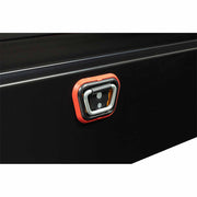 Weather Guard 116-5-03 Model 116-5-03 Saddle Box, Steel, Full Extra Wide, Gloss Black, 14.5 Cu. Ft. - 10