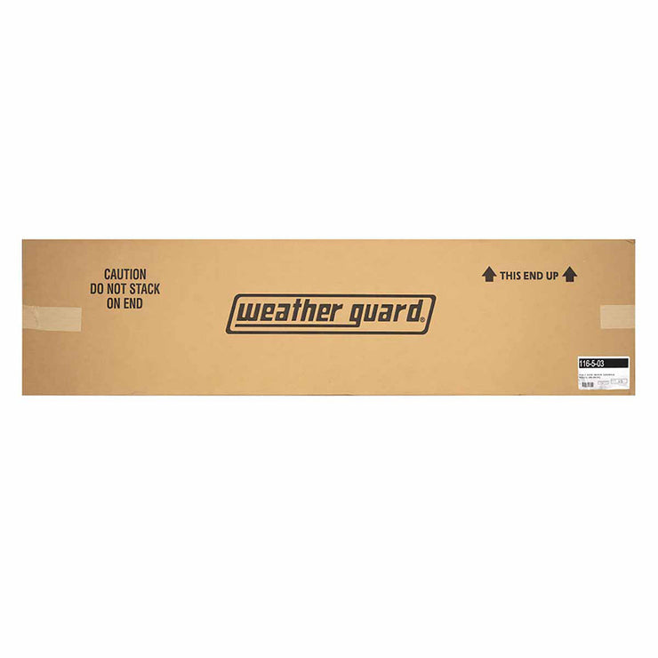 Weather Guard 116-5-03 Model 116-5-03 Saddle Box, Steel, Full Extra Wide, Gloss Black, 14.5 Cu. Ft. - 15