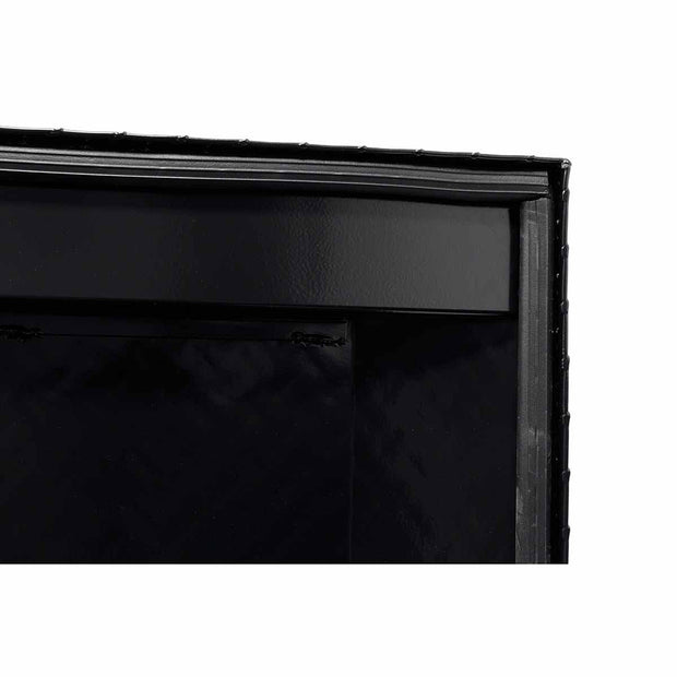 Weather Guard 121-5-03 Model 121-5-03 Saddle Box, Aluminum, Full Low Profile, Gloss Black, 10.2 Cu. Ft. - 5