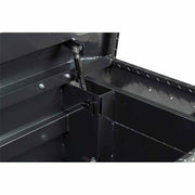 Weather Guard 123-6-03 Model 123-6-03 Saddle Box, Aluminum, Full Deep, Gunmetal Gray, 14.2 Cu. Ft. - 6