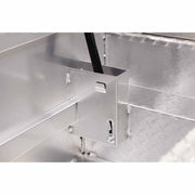 Weather Guard 131-0-03 Model 131-0-03 Saddle Box, Aluminum, Compact Low Profile, Clear, 7.7 Cu. Ft. - 7