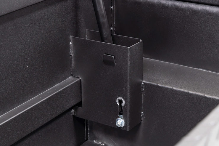 Model 131-52-03 Saddle Box, Aluminum, Textured Matte Black - 7