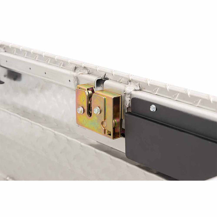 Weather Guard 137-0-03 Model 137-0-03 Saddle Box, Aluminum, Compact Deep, Clear, 8.0 Cu. Ft. - 8