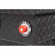 Weather Guard 154-52-03 Model 154-52-03 Saddle Box, Aluminum, Compact, Textured Matte Black, 6.0 Cu. Ft. - 5