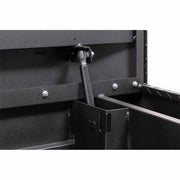 Weather Guard 154-52-03 Model 154-52-03 Saddle Box, Aluminum, Compact, Textured Matte Black, 6.0 Cu. Ft. - 6