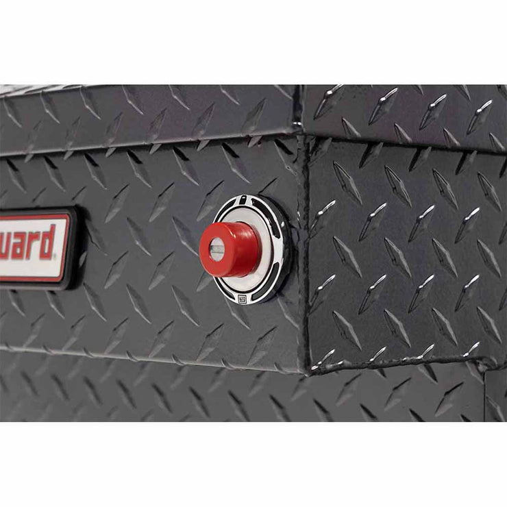 Weather Guard 154-6-03 Model 154-6-03 Saddle Box, Aluminum, Compact, Gunmetal Gray, 6.0 Cu. Ft. - 5