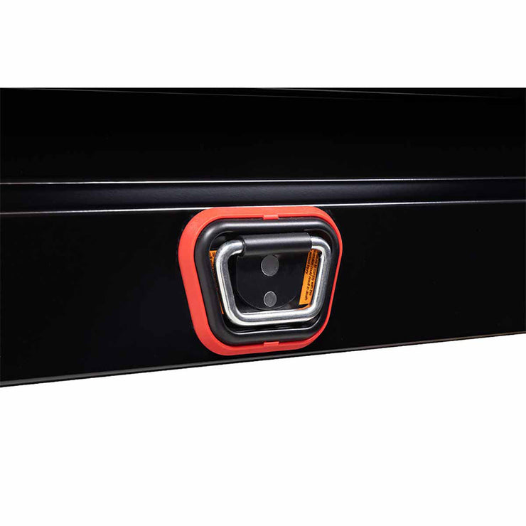 Weather Guard 156-5-03 Model 156-5-03 Saddle Box, Steel, Compact, Gloss Black, 6.1 Cu. Ft. - 10