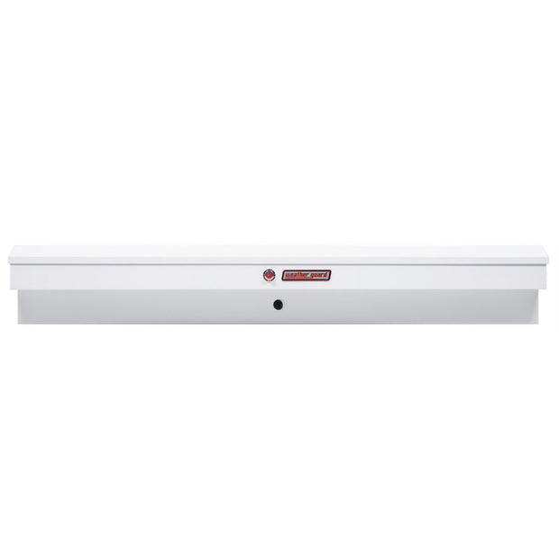 Weather Guard 165-3-03 Model 165-3-03 87" Lo-Side Box, Steel, White, 6.6 Cu. Ft. - 2