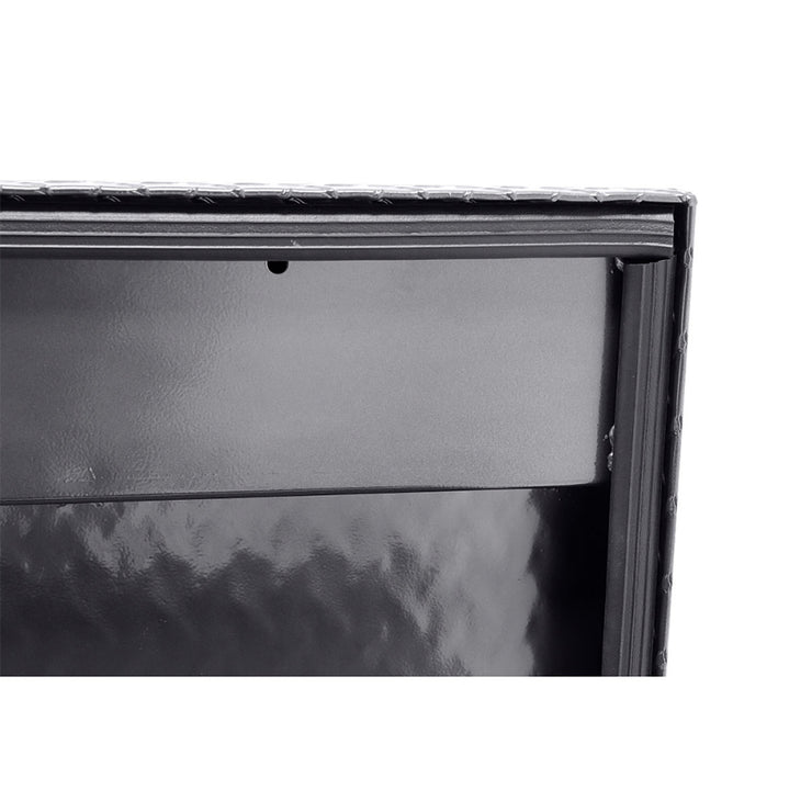 Weather Guard 180-6-03 Model 180-6-03 41" Low Profile Lo-Side Box, Aluminum, Gunmetal Gray, 3.8 Cu. Ft. - 5