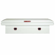 Weatherguard 116-3-04 Saddle Box, Steel, Full Extra Wide, White, 15.5 cu ft - 4