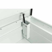 Weatherguard 116-3-04 Saddle Box, Steel, Full Extra Wide, White, 15.5 cu ft - 8
