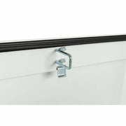 Weatherguard 116-3-04 Saddle Box, Steel, Full Extra Wide, White, 15.5 cu ft - 10