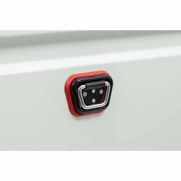 Weatherguard 116-3-04 Saddle Box, Steel, Full Extra Wide, White, 15.5 cu ft - 11