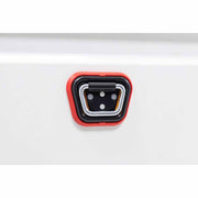 Weatherguard 120-3-04 Saddle Box, Steel, Full Low Profile, White, 11.0 cu ft - 12