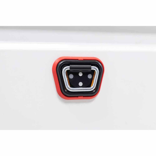 Weatherguard 120-3-04 Saddle Box, Steel, Full Low Profile, White, 11.0 cu ft - 12