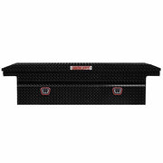 Weatherguard 121-5-04 Saddle Box, Aluminum, Full Low Profile, Gloss Black, 11.0 cu ft - 4