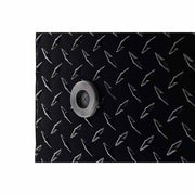 Weatherguard 121-5-04 Saddle Box, Aluminum, Full Low Profile, Gloss Black, 11.0 cu ft - 10