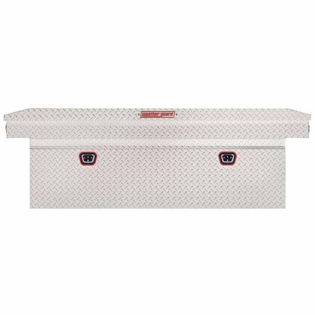 Weatherguard 123-0-04 Saddle Box, Aluminum, Full Deep, Clear, 15.0 cu ft - 4
