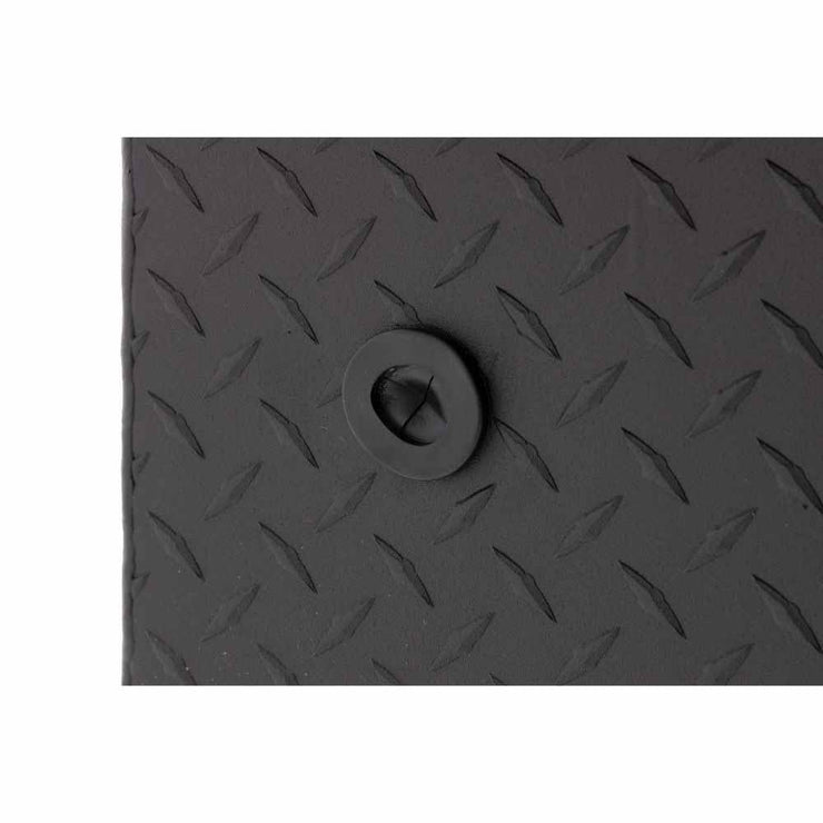 Weatherguard 123-52-04 Saddle Box, Aluminum, Full Deep, Textured Matte Black, 15.0 cu ft - 10