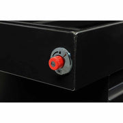 Weatherguard 126-5-04 Saddle Box, Steel, Full Standard, Gloss Black, 11.0 cu ft - 6