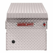 Weatherguard 127-0-04 Saddle Box, Aluminum, Full Standard, Clear, 11.0 cu ft - 3
