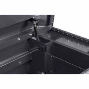 Weatherguard 127-6-04 Saddle Box, Aluminum, Full Standard, Gunmetal Gray, 11.0 cu ft - 5