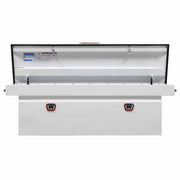 Weatherguard 128-3-04 Saddle Box, Steel, Full Deep, White, 15.0 cu ft - 2