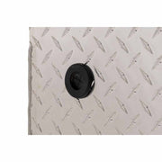 Weatherguard 131-0-04 Saddle Box, Aluminum, Compact Low Profile, Clear, 8.0 cu ft - 5