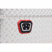 Weatherguard 131-0-04 Saddle Box, Aluminum, Compact Low Profile, Clear, 8.0 cu ft - 8