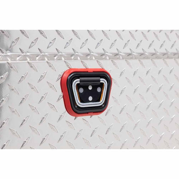 Weatherguard 131-0-04 Saddle Box, Aluminum, Compact Low Profile, Clear, 8.0 cu ft - 8