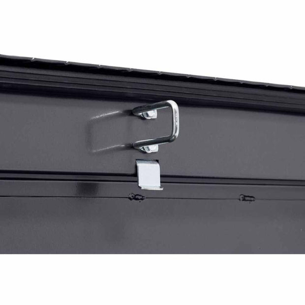 Weatherguard 131-6-04 Saddle Box, Aluminum, Compact Low Profile, Gunmetal Gray,  8.0  cu ft - 9