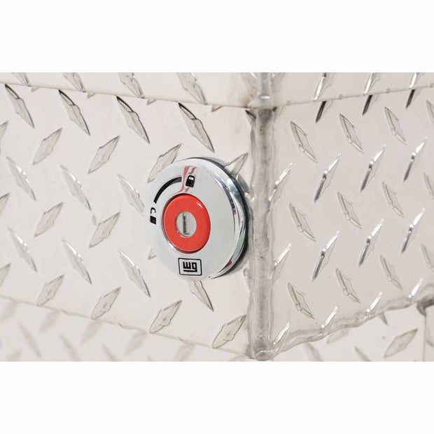 Weatherguard 137-0-04 Saddle Box, Aluminum, Compact Deep, Clear, 9.0 cu ft - 5