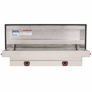Weatherguard 154-0-04 Saddle Box, Aluminum, Compact, Clear, 7.0 cu ft - 2