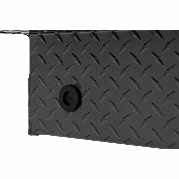 Weatherguard 154-6-04 Saddle Box, Aluminum, Compact, Gunmetal Gray, 7.0 cu ft - 10