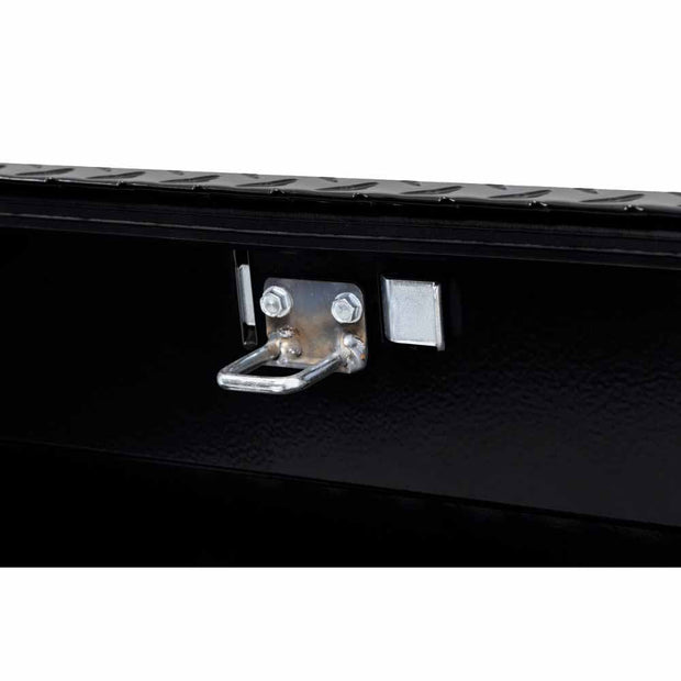 Weatherguard 178-5-04 56" Low Profile Lo-Side Box, Aluminum, Gloss Black, 4.0 cu ft - 9