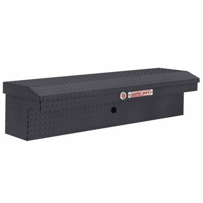 Weatherguard 178-6-04 56" Low Profile Lo-Side Box, Aluminum, Gunmetal Gray, 4.0 cu ft