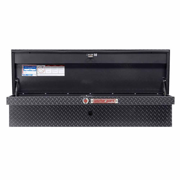 Weatherguard 178-6-04 56" Low Profile Lo-Side Box, Aluminum, Gunmetal Gray, 4.0 cu ft - 2