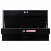 Weatherguard 185-5-04 41" Lo-Side Box, Steel, Gloss Black, 3.0 cu ft - 2