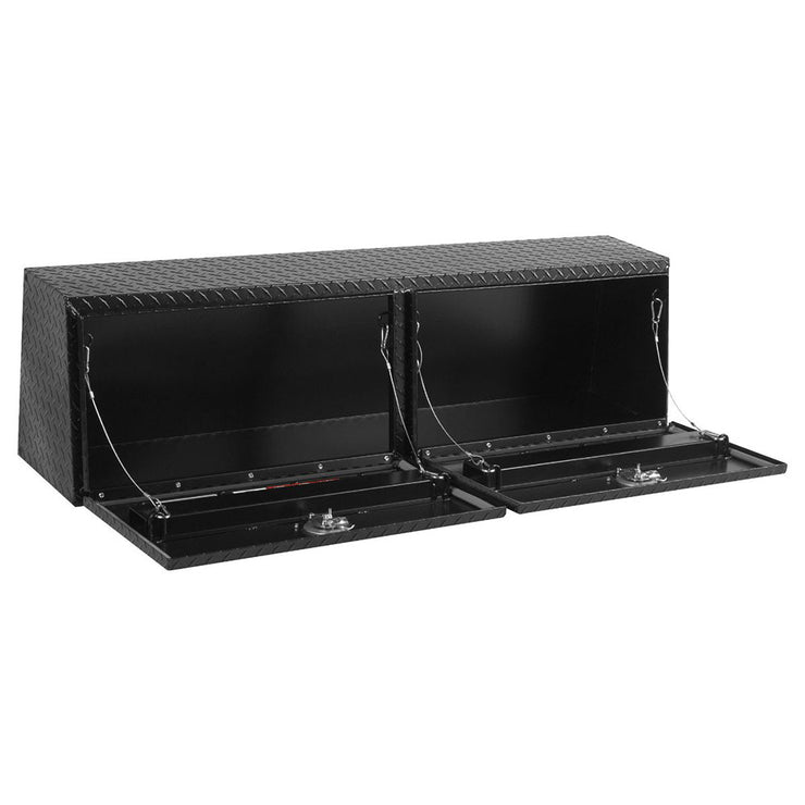 WeatherGuard 300302-53-01 DEFENDER SERIES 60"x 13.3"x 16.1" Black Standard Hi-Side Box - 2