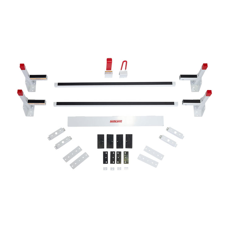 WeatherGuard 20501-3-01 Steel Van Rack, 2 Bar, Ford, MB, Nissan, RAM, Sprinter