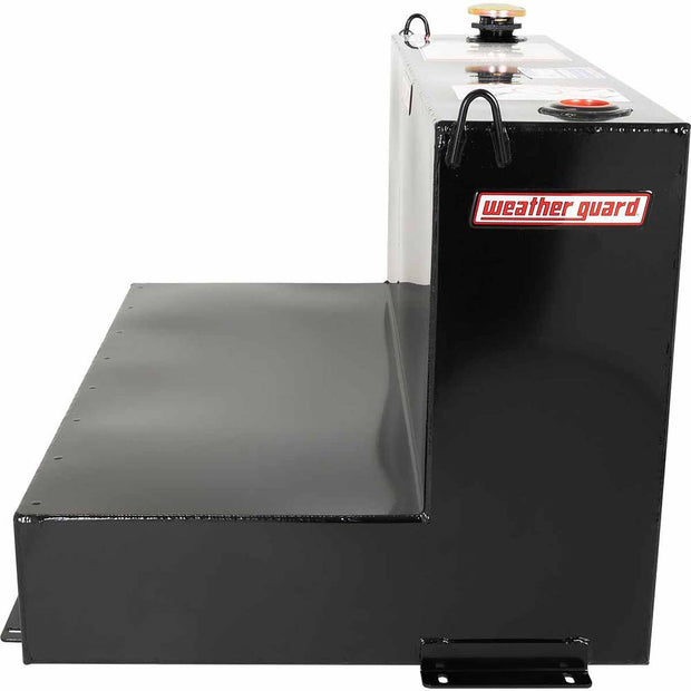 Weatherguard 352-5-02 Transfer Tank, L-Shape, 75 Gallon - Steel, Gloss Black Finish - 2