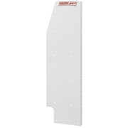 Weather Guard 9234-3-01 Heavy-Gauge Steel White Adjustable Tapered End Panel Set, 46" x 13" x 1.5"