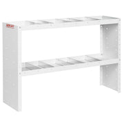 WeatherGuard 9335-3-03 Heavy Duty Adjustable 2 Shelf Unit, 34" x 52" x 13.5"