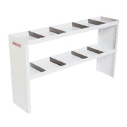 WeatherGuard 9336-3-03 Heavy Duty Adjustable 2 Shelf Unit, 34" x 60" x 13.5"