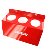 Weather Guard 9874-7-01 Bright Red Heavy-Gauge Steel Can Organizer, 9.75" x 4" 12"