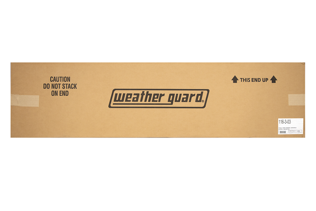 Weather Guard 116-3-03 Saddle Box, Steel, Full Extra Wide, White, 14.5 Cu. Ft.