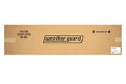 Weather Guard 117-0-03 Saddle Box, Aluminum, Full Extra Wide, Clear, 14.4 Cu. Ft.