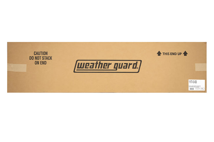 Weather Guard 117-0-03 Saddle Box, Aluminum, Full Extra Wide, Clear, 14.4 Cu. Ft.