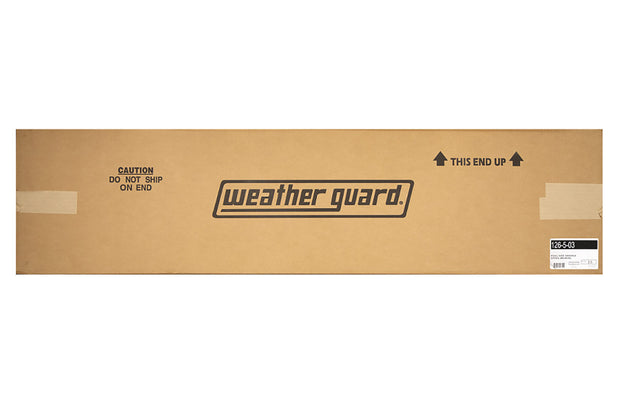 Weather Guard 126-5-03 Saddle Box, Steel, Standard, Gloss Black, 10.6 Cu. Ft.