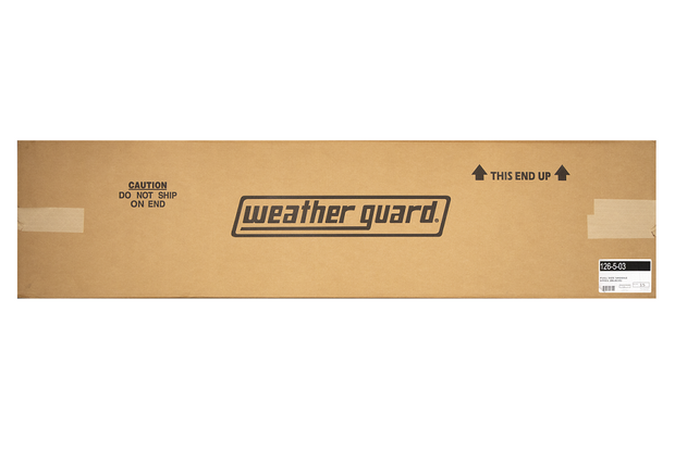 Weather Guard 126-5-03 Saddle Box, Steel, Standard, Gloss Black, 10.6 Cu. Ft.